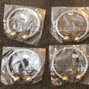 Set of four adorable bracelets